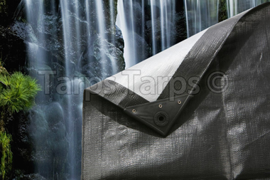 Black/Silver Super Heavy Duty Tarp