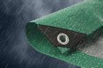 Green/Silver Heavy Duty Tarps
