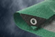 Green/Silver Heavy Duty Tarp 10' X 32'